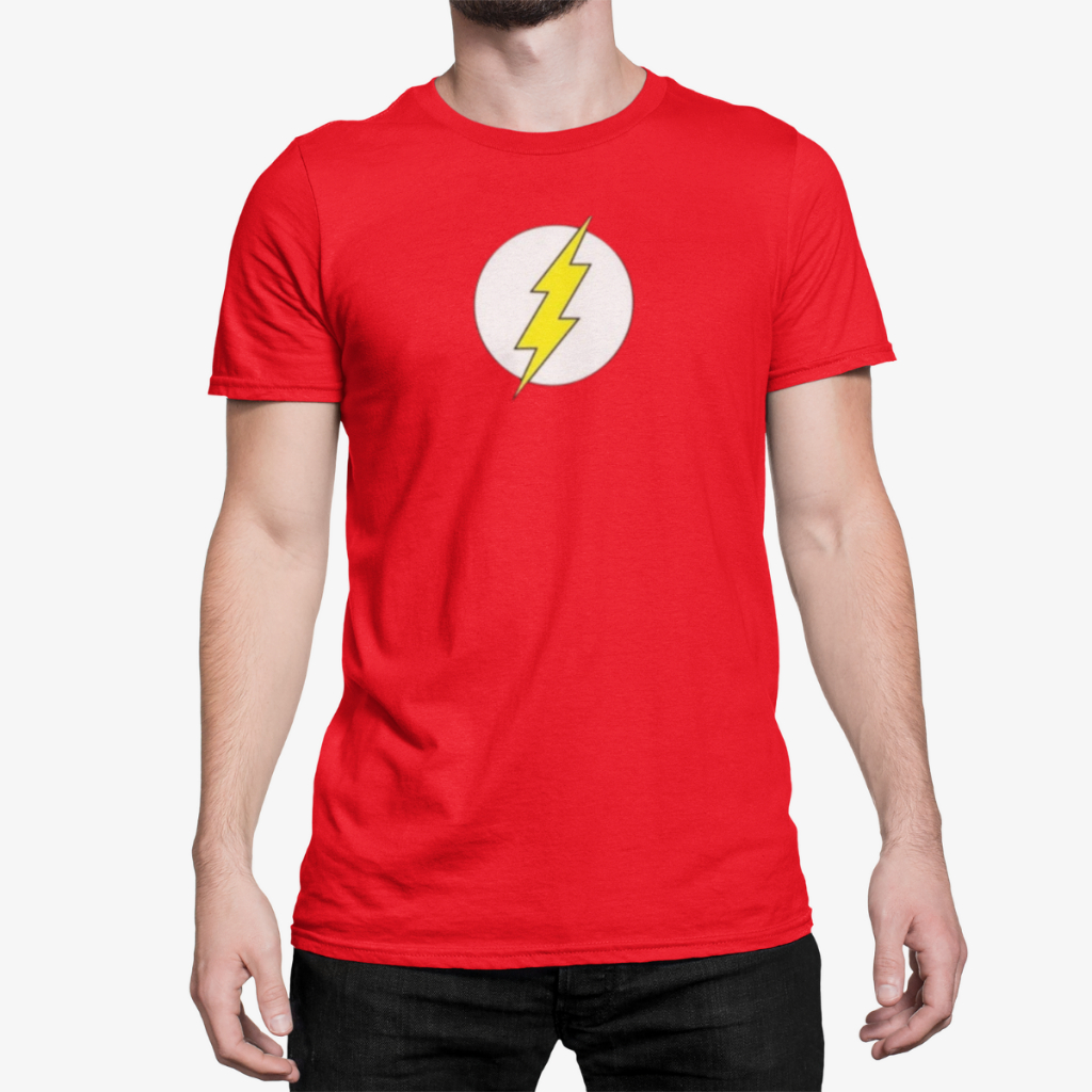 Camiseta Camisa Unissex Algodão Premium Flash Seriado Promoção