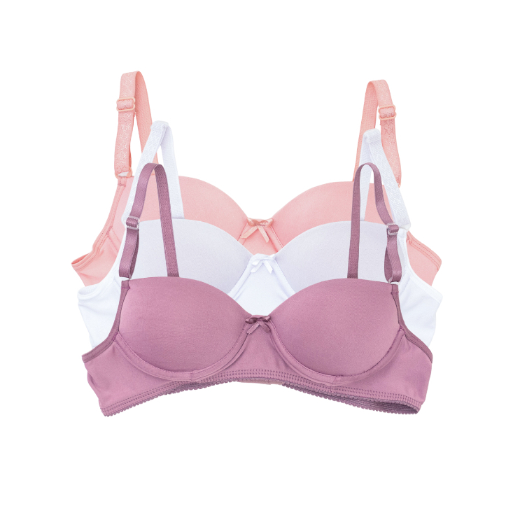 Sutiã Com Bojo Infantil Menina Moça