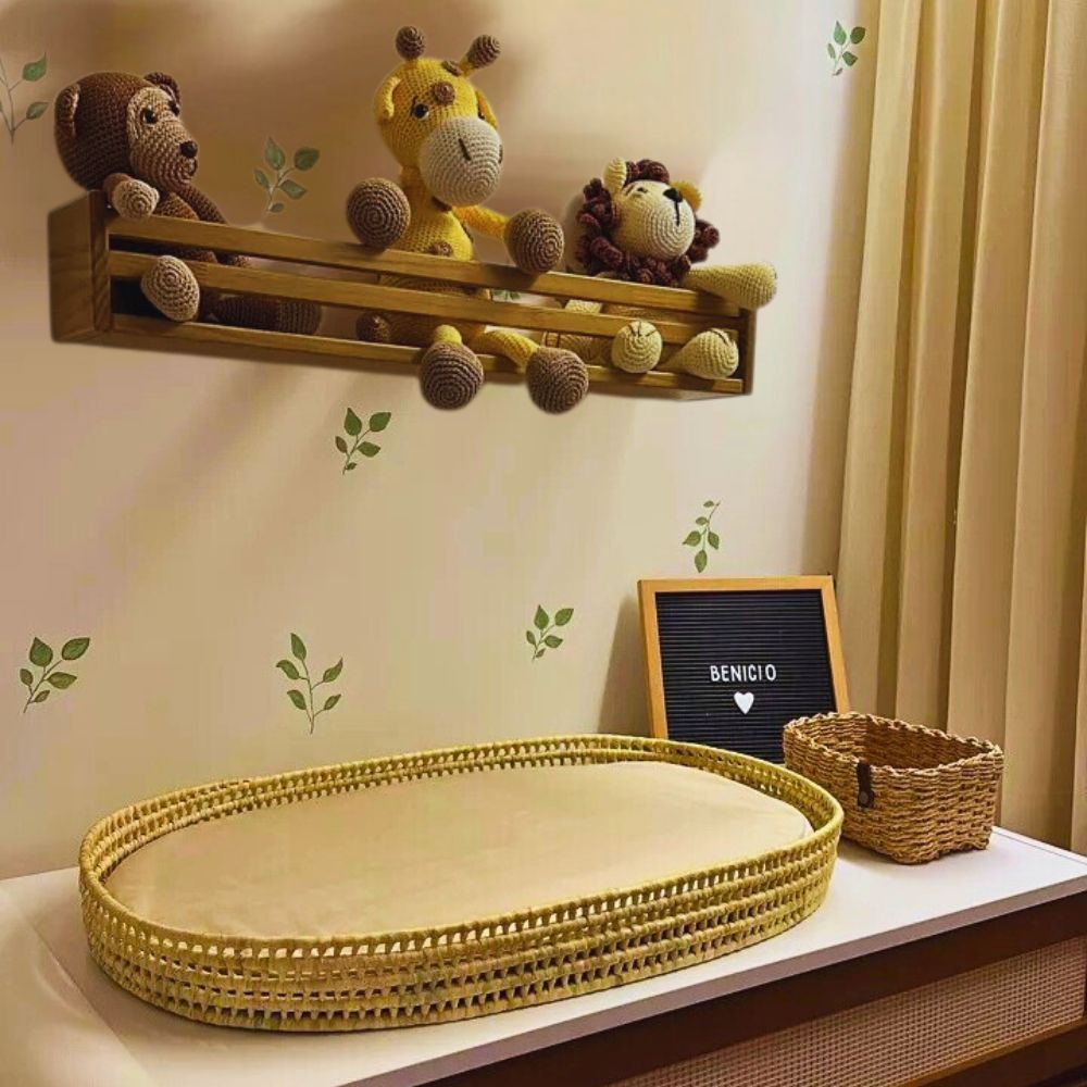 Trocador de Bebê Moisés Tradicional Berçário Coisas Diferentes Para Casa Decoração Elegant...