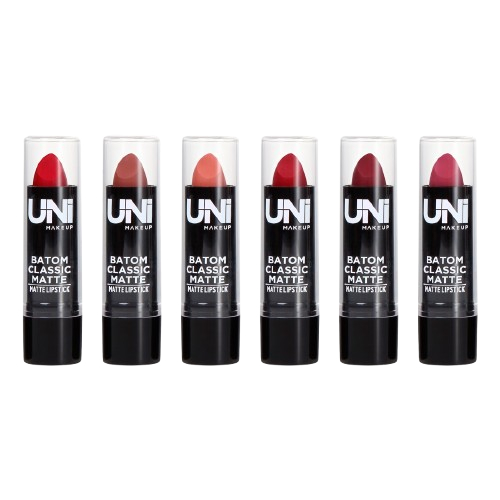 Classic Matte Lipstick Batom Matte Uni Makeup