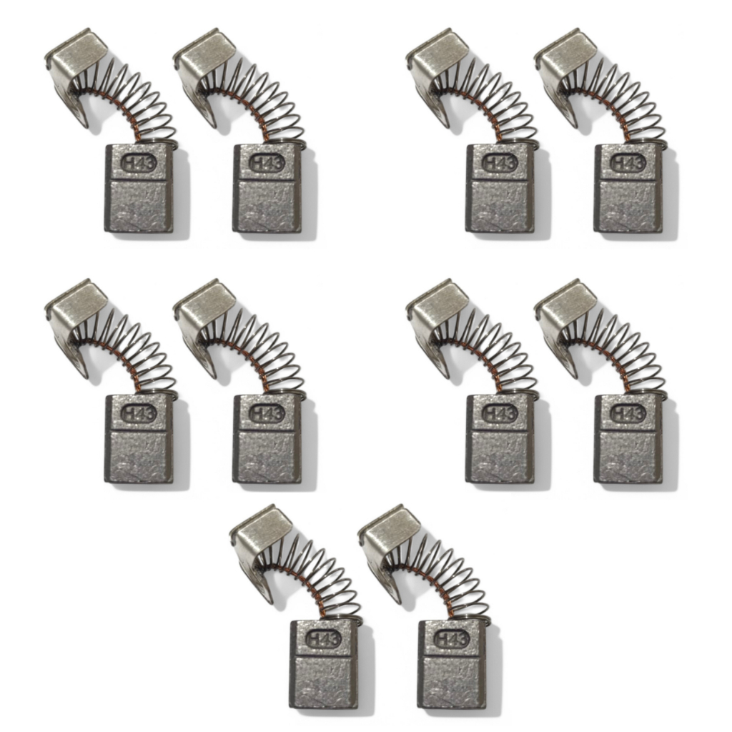 Escova de Carvao Eletrografite Serra Marmore H43 Gdc 14-40 1548 / GDC 150 Titan / Gks 1546 - 05 Pares