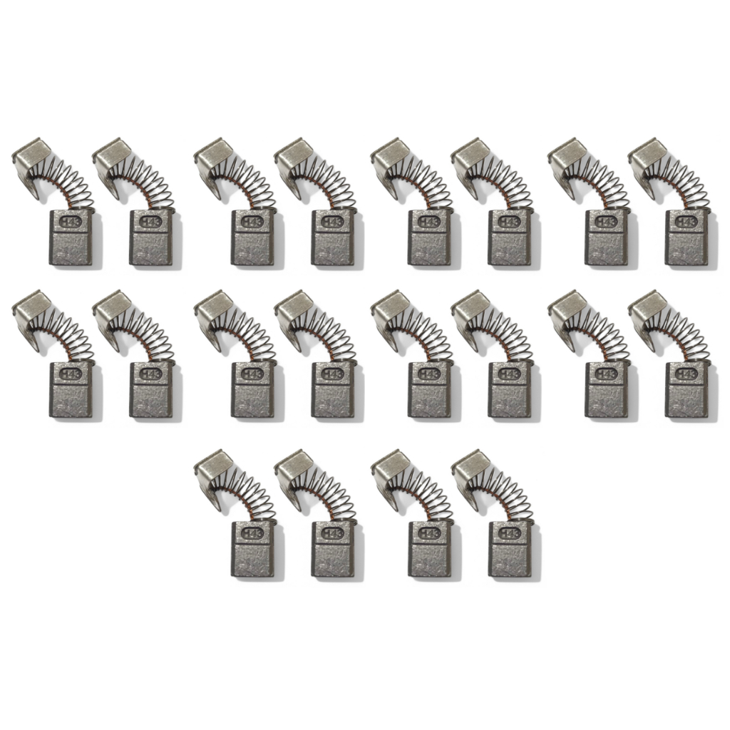Escova de Carvao Serra Marmore Eletrografite H43 Gdc 14-40 1548 / GDC 150 Titan / Gks 1546 - 10 Pares
