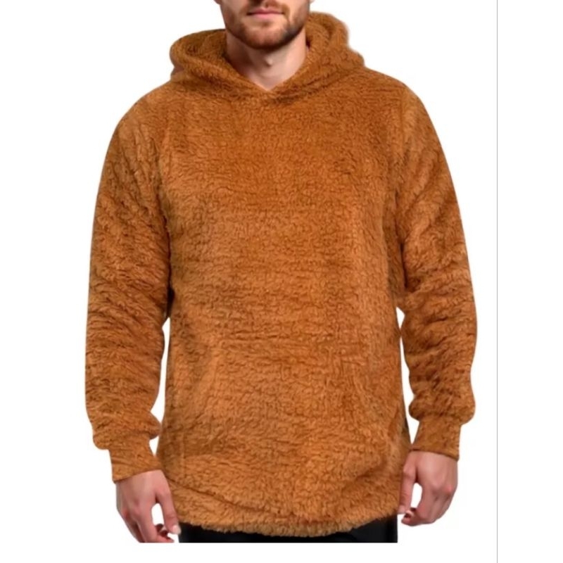 Blusão Teddy Canguru  Masculino Sherpa