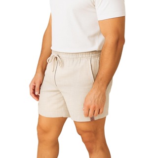 Short De Linho Masculino Básico Mauricinho Premium Lavado De Alta Qualidade Short Linho Praia em Oferta na Shopee