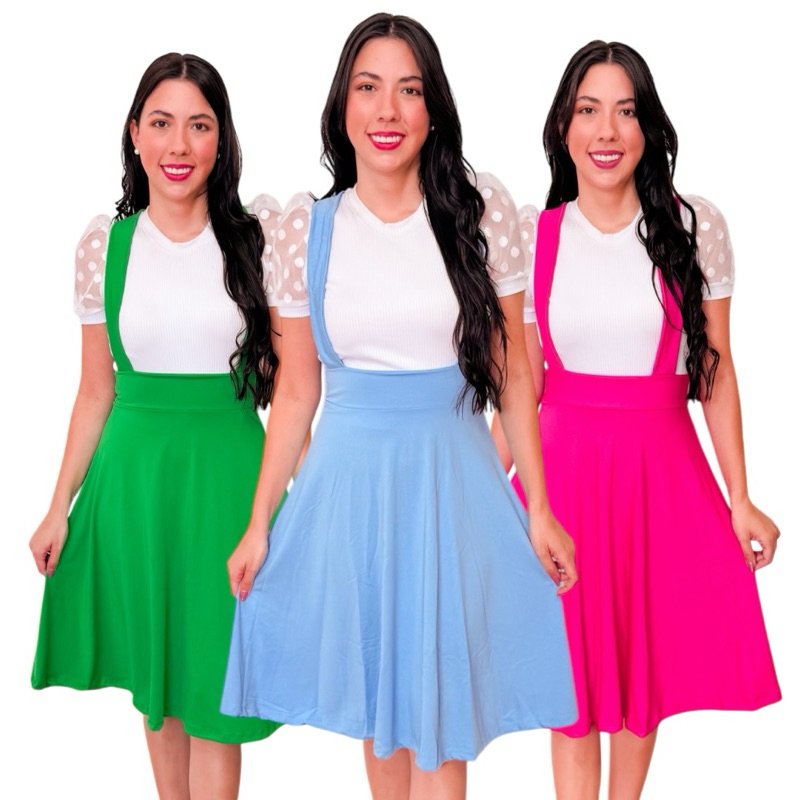 Suspensório Feminino com Saia: Onde Comprar | BuscaProdutos