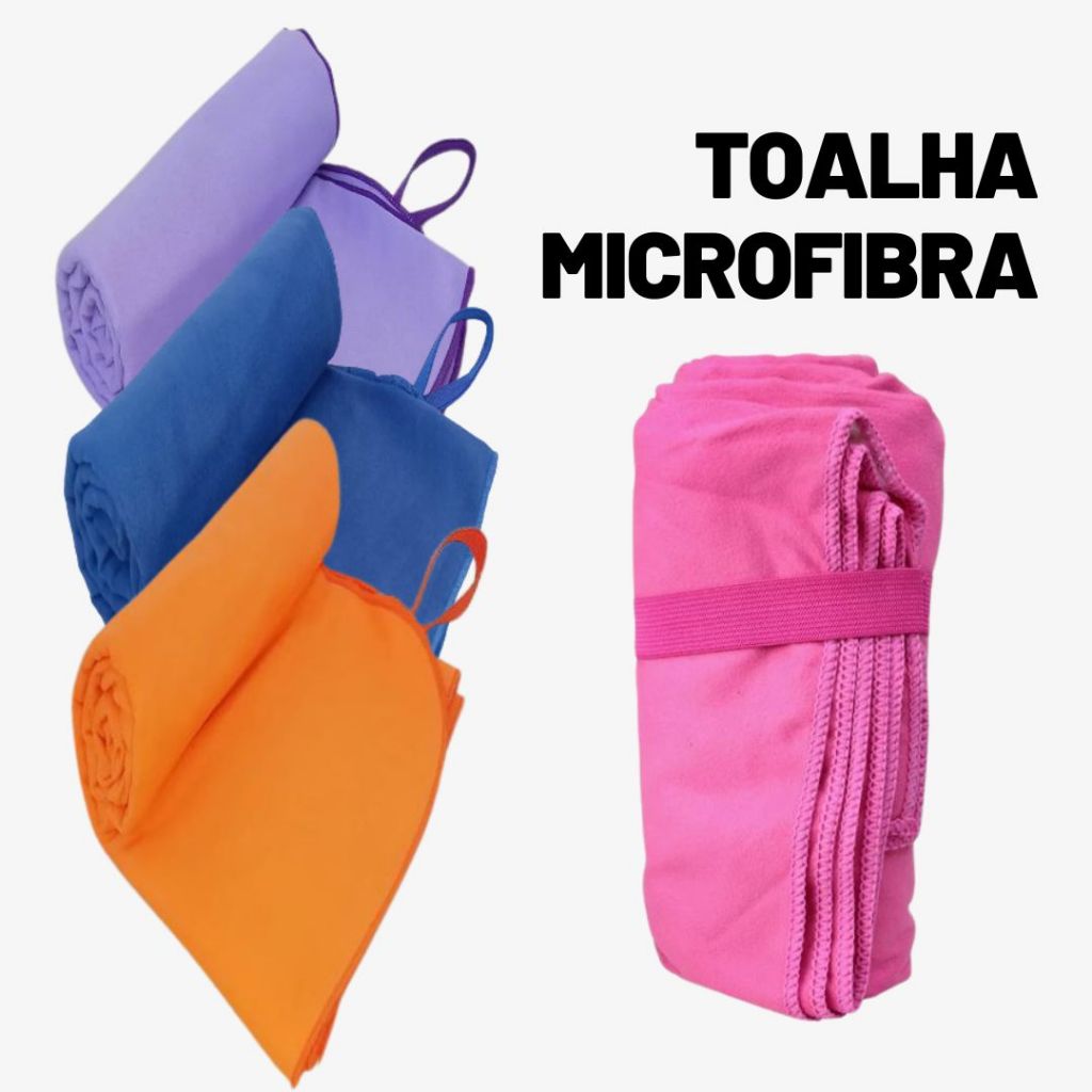 Toalha Microfibra G Natação Secagem Rápida Pisc ...