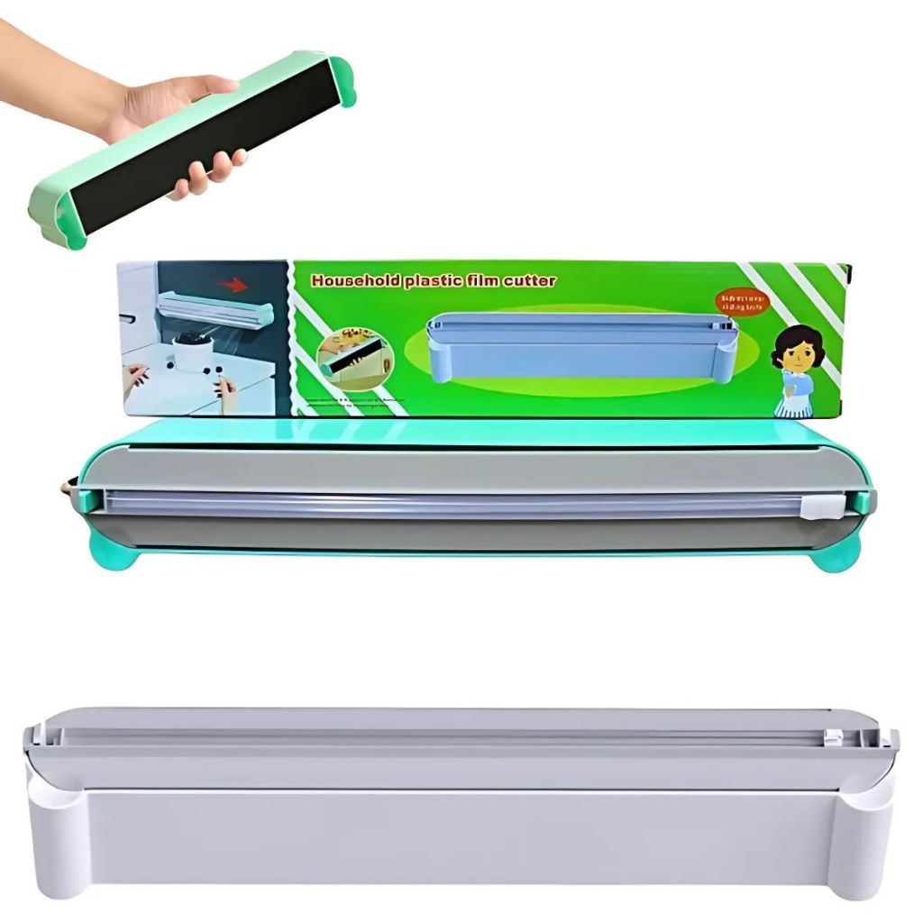 Suporte De Papel Filme (605082) Papel Alumínio Com Cortador e Fixação com Ímã