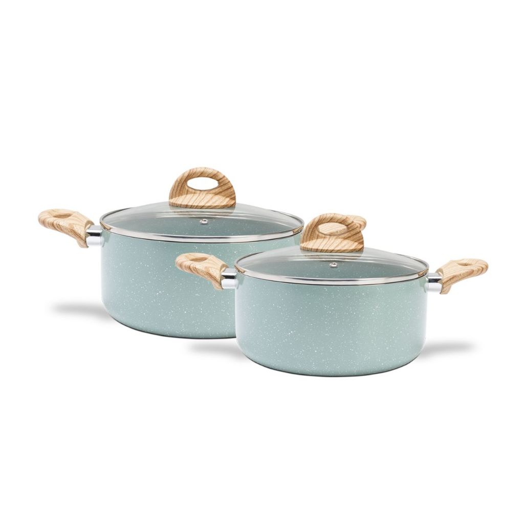 Panela Caçarola de Indução Brinox Ceramic Life Botanika - 20 ou 22cm - Antiaderente Cerâmico em Oferta na Shopee