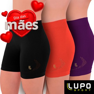 Short Lupo Original Bermuda Legging Fitness Feminino Attack Sport Corrida Academia Vôlei T...