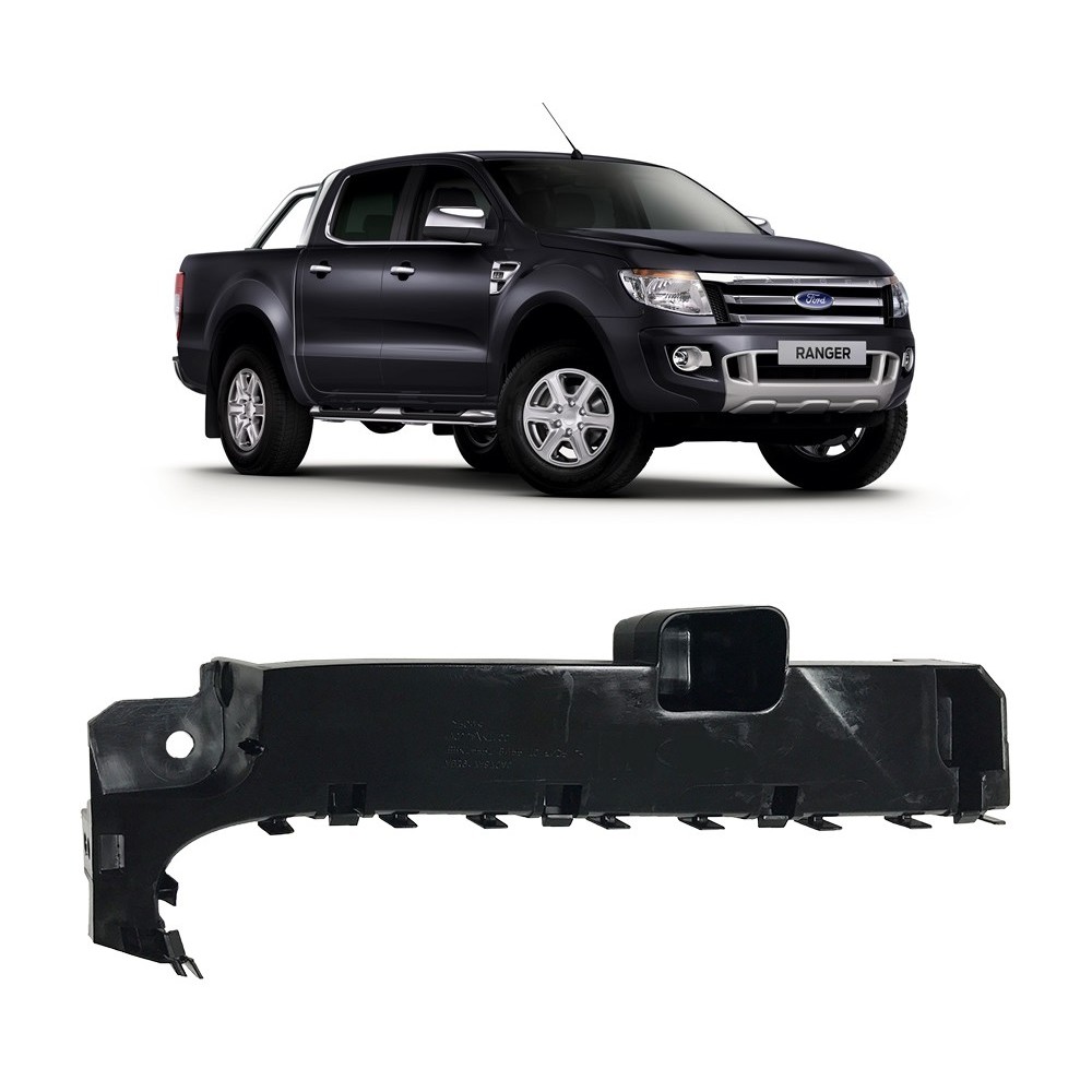 Guia Do Para-choque Ao Paralama LADO Direito FORD Ranger 2013 A 2016
