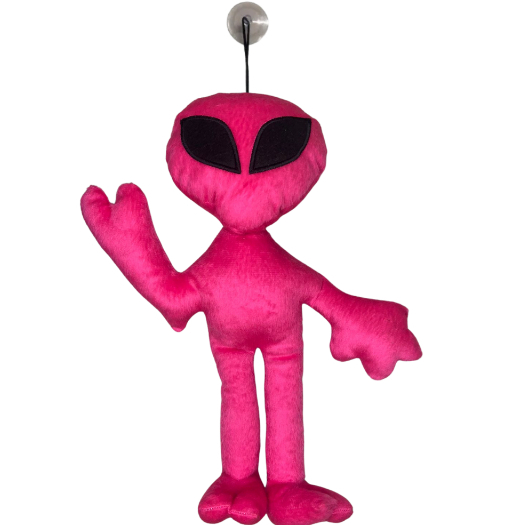 Boneco Et Alienígena Alien Pink Decoração Caminhão Br Extraterrestre Alienígena Carro Para-brisa