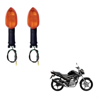 Par de Pisca Seta Xtz 250 Lander Moto Laranja Modelo Original GVS 2 Unidades em Oferta na Shopee