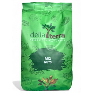 Mix Nuts Premium (Castanha de Caju, Pará, Nozes, Amêndoa, Avelã e Uva Passa)  500g  - Della Terra em Oferta na Shopee