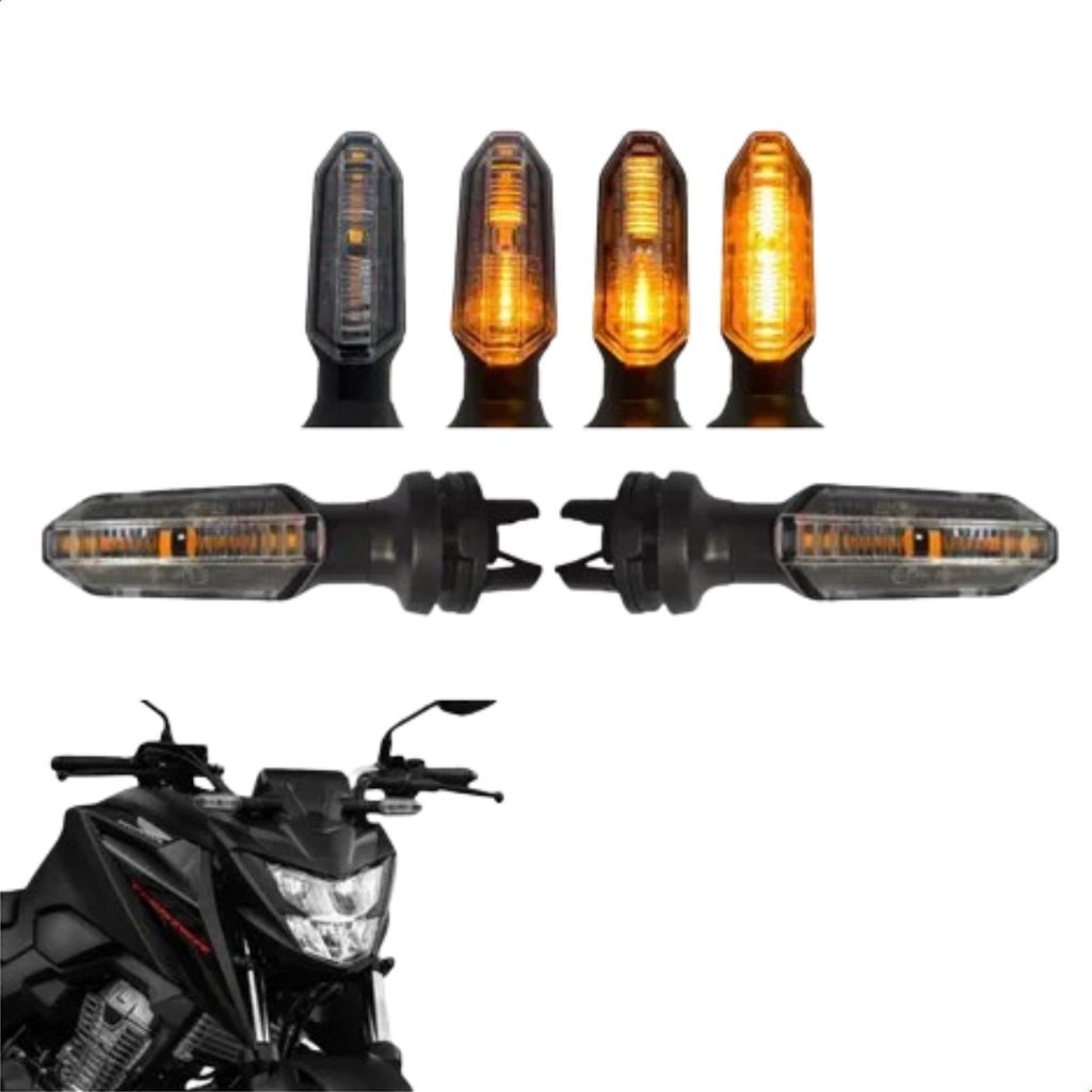 Seta Pisca Led Sequencial Stallion Para Start 160 2014 2 Unidades