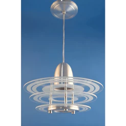 Luminária Lustre Vidro Pendente Redondo Sala Quarto Cozinha Branco