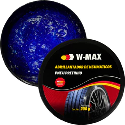Pneu Pretinho Brilho E Proteção W-Max