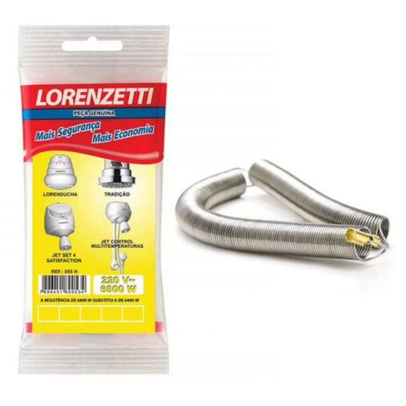 Resistência Para Chuveiro 6800w 220v Lorenzetti 055 H em Oferta na Shopee