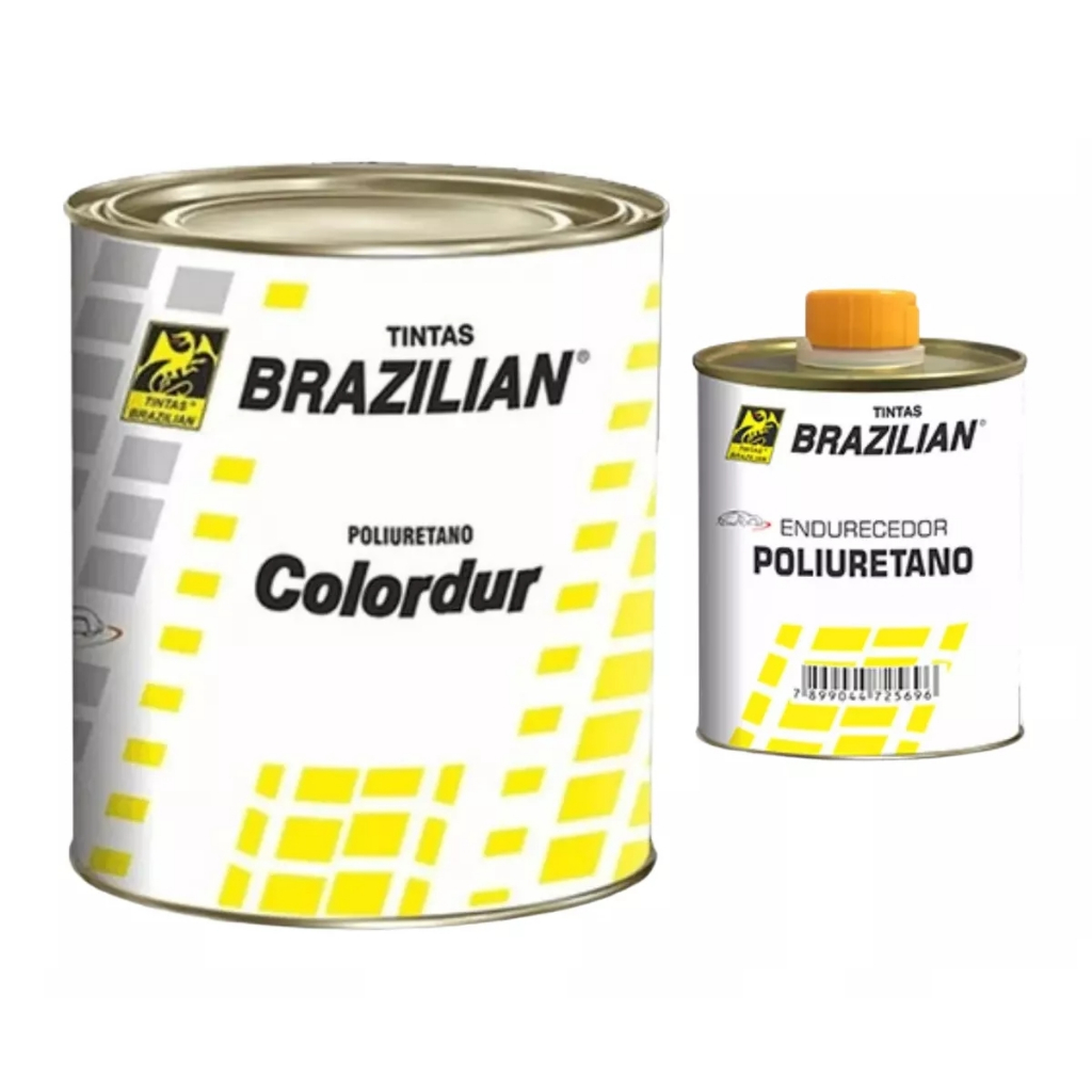 Tinta Automotiva Pu Azul Caiçara VW 74 + Catalisador 0,900ml