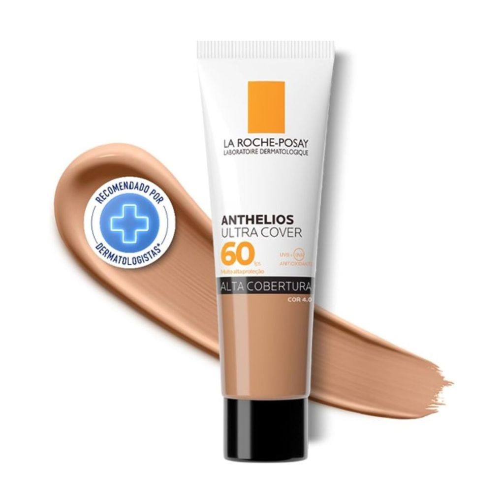 Protetor Solar Facial La Roche-Posay Anthelios Ultra Cover FPS60 Cor 4.0 Com 30g