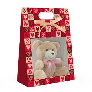 20 SACOLA MALETA COM VISOR DIA DOS NAMORADOS CORAÇÕES 26X19X9cm 5502 (IDEIA NAMORADOS 2025) em Oferta na Shopee