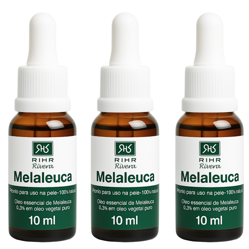Kit 3 Óleos de Melaleuca - Pronto para Pele 10ml em Oferta na Shopee