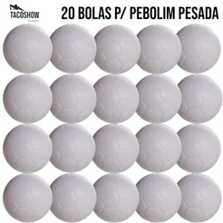 Bola de Pebolim PESADA Toto Pacal FlaFlu Bolinha de Pebolim com 20 15 10 7 e 5 Unidades