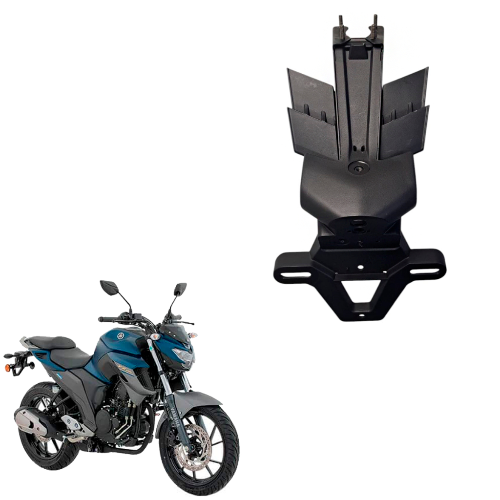 Fixador Suporte De Placa E Paralama B Fazer 250 2018 A 2024