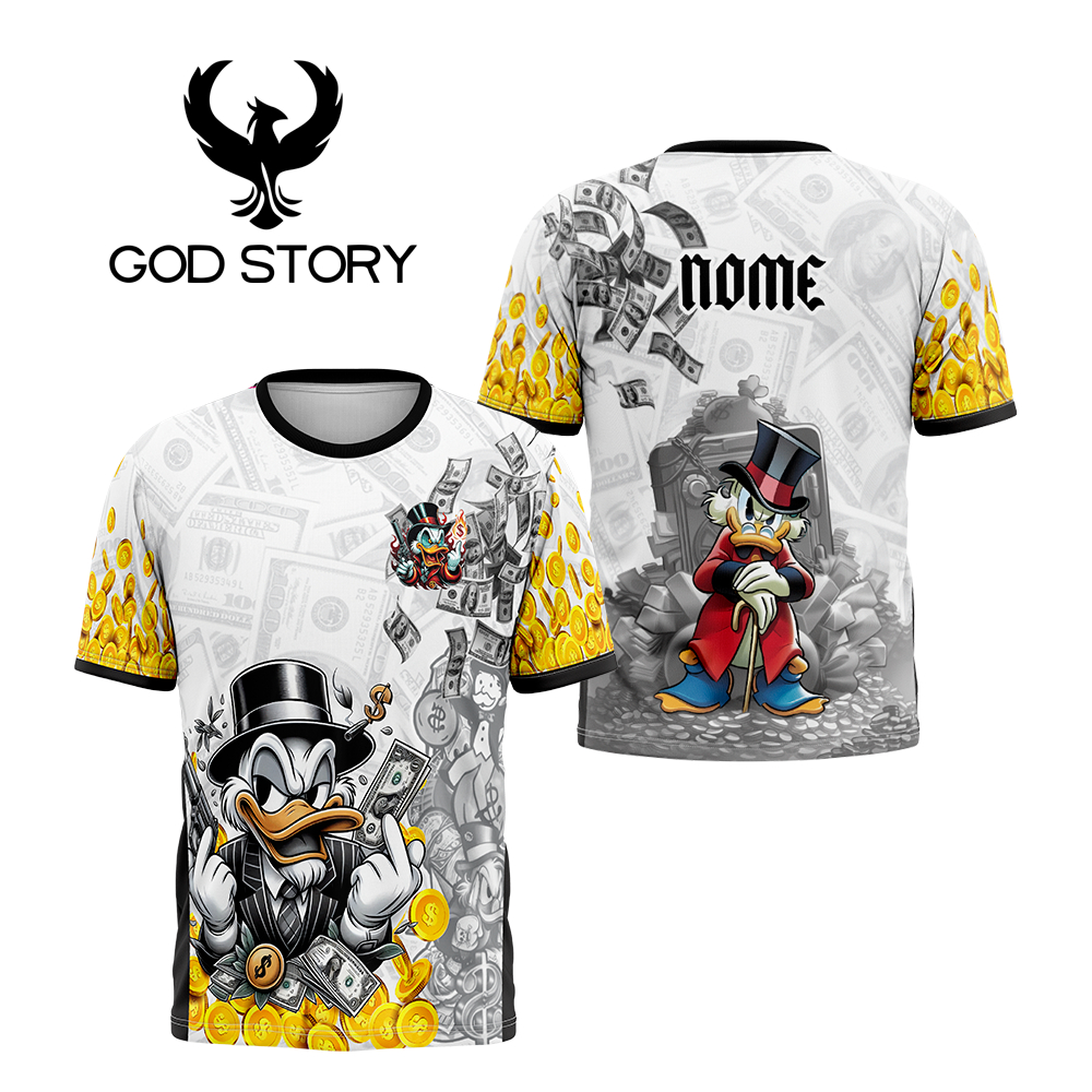 camiseta personalizada  com seu nome camisa de quebrada De favela joker, favela, cristo e palhaço