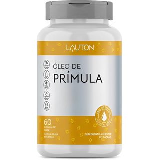 Lauton, Óleo de Prímula 60 Cápsulas 500MG em Oferta na Shopee