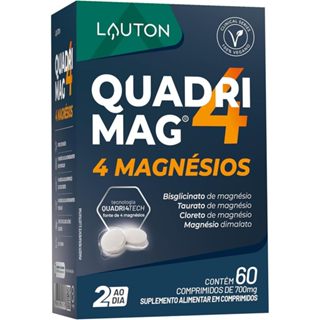 QUADRIMAG® 4 Magnésios 60 cps (Clinical Series) - Lauton em Oferta na Shopee