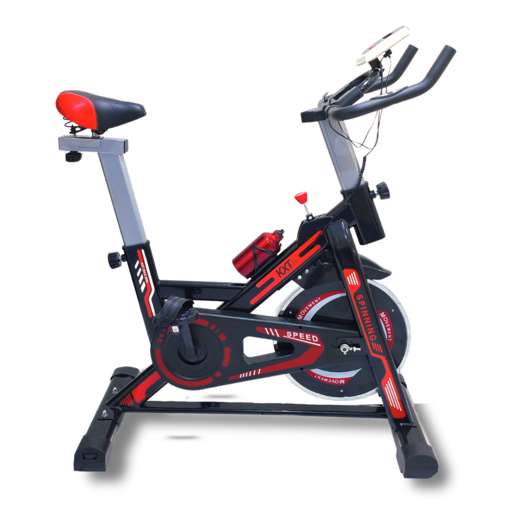 Bicicleta Ergométrica Spinning Academia Vertical 8KG de Inércia com Monitor
