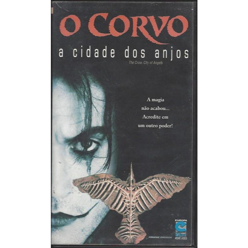 VHS Ação | O Corvo: a cidade dos anjos 1996 - legendado / Vincent Perez, Mia Kirshner, Iggy Pop