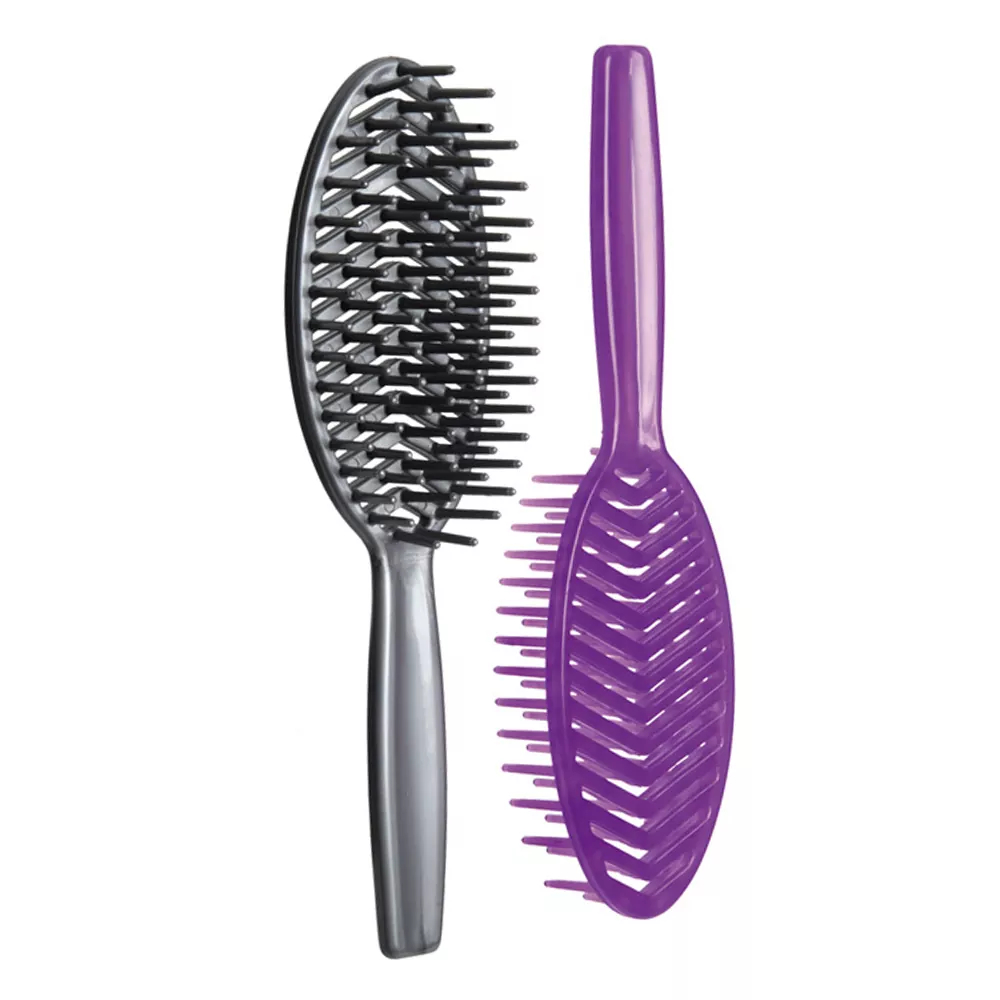 Escova de Plástico para Cabelo - Plastica Mafê em Oferta na Shopee