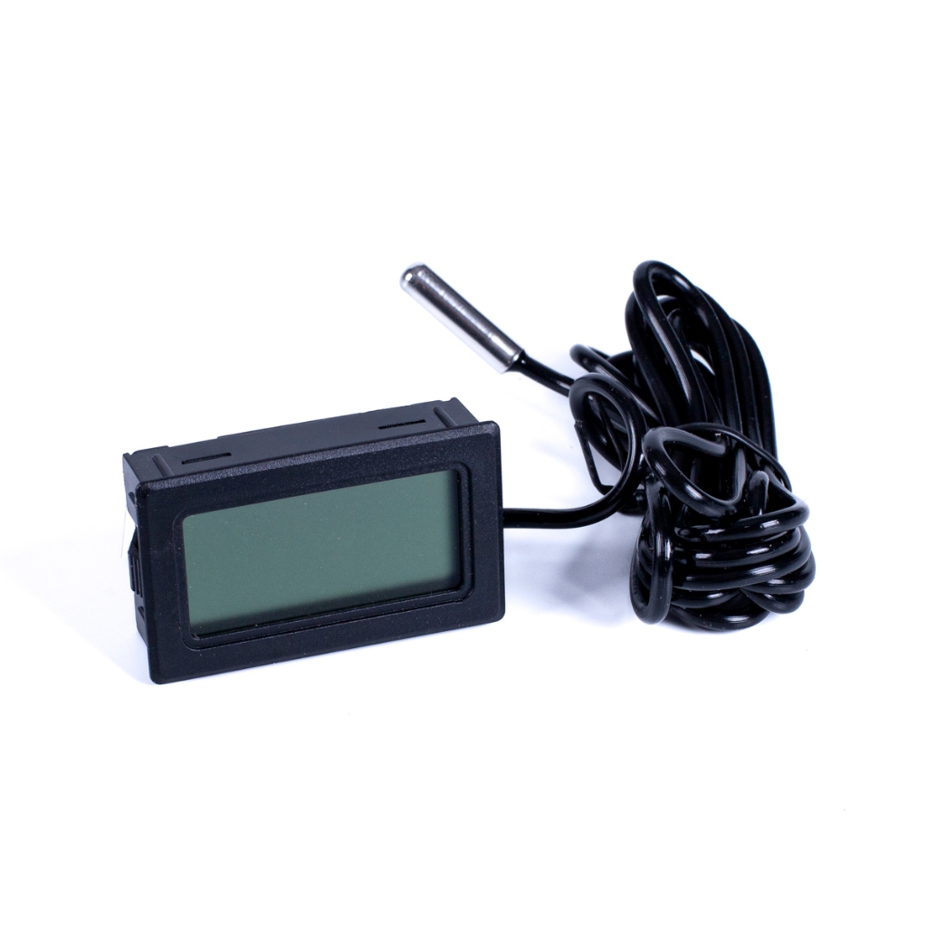 Termômetro Digital Medidor Temperatura LCD com Sonda Para Geladeira, Camara Fria, Hortas, Estufas