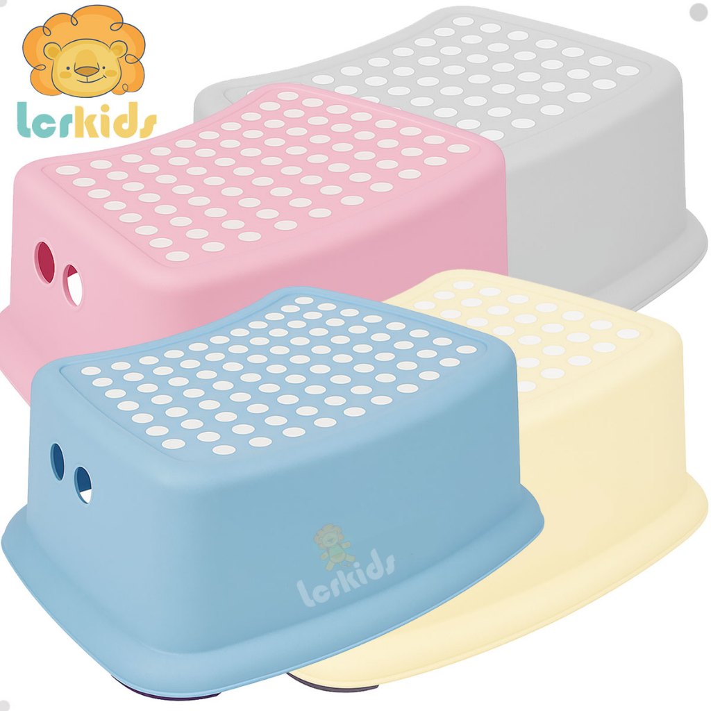 Banquinho 1 Degrau Anti-derrapante Step Banheiro Infantil banco cocoras Banheiro Pia Multiuso