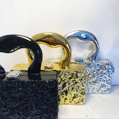 Bolsas Femininas>Bolsas Transversais e de ombro Material de Metal C.2056 modern
