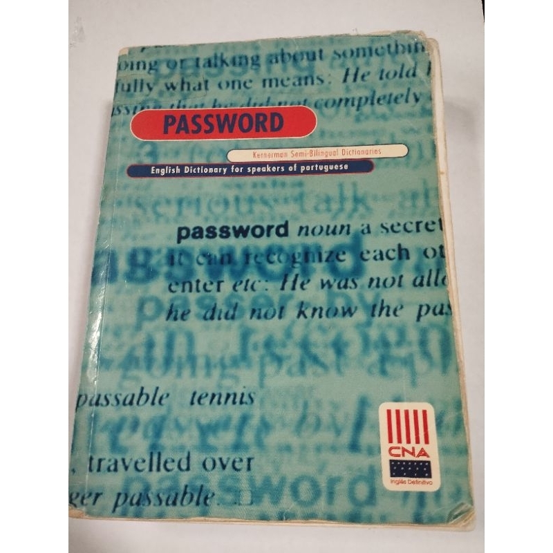 English Dictionary for Speakers of Portuguese - Password