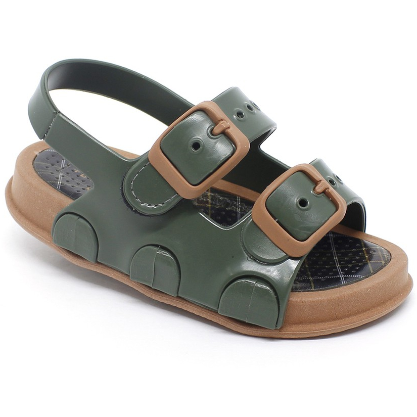 Sandália Infantil Menino Tiras Fivela Antiderrapante Plugt Original Play Clássica Xadrez - Baby & Kids Fashion