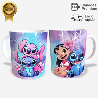 Caneca Lillo Stitch Presente Divertido para Crianças Envio Rápido em Oferta na Shopee