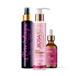 Oléo Rosa Selvagem + Sabonete Íntimo + Serum Íntimo