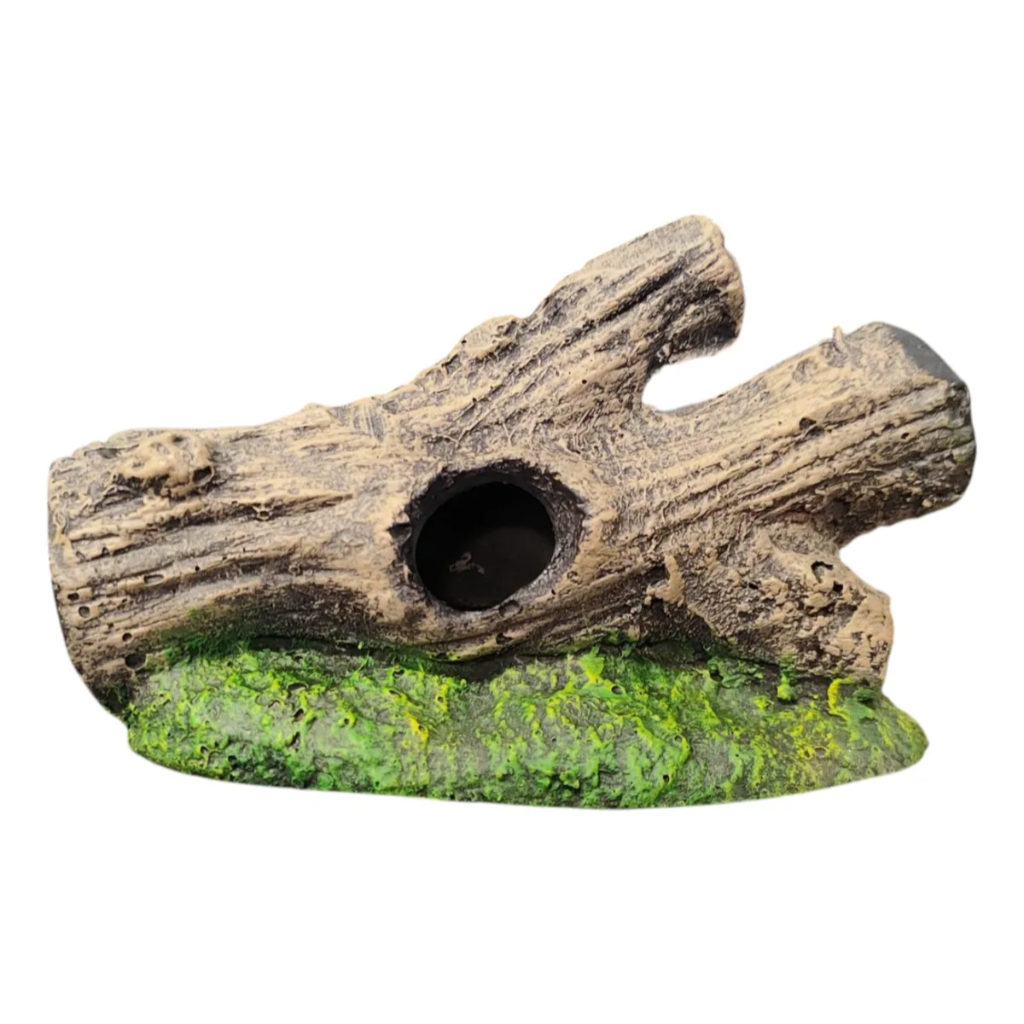 Enfeites Para Aquarios Terrarios Tronco Artificial Ciclideos Ornamento Aquario Tartarugas Terrario Reptil Repteis Exo