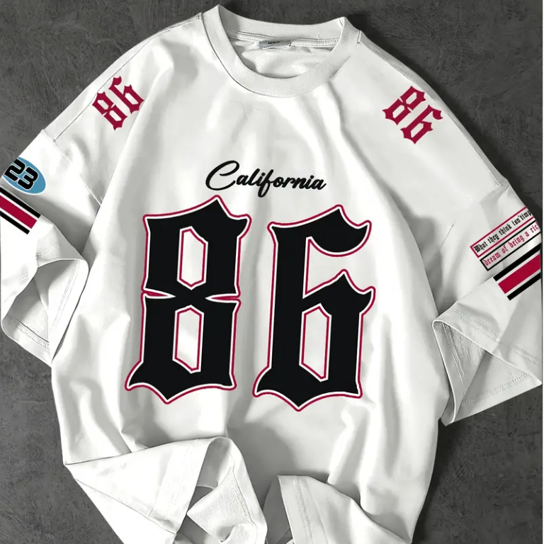 Camiseta T-shirt Unissex Streetwear California 86