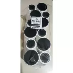 Linha de Costura para a agulha da Reta e de todas máquinas 12 cones com 1000m na cor branca natural.