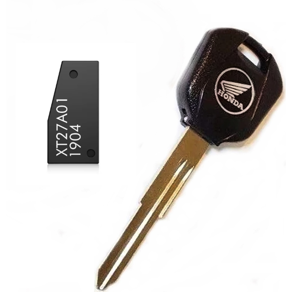 Chave Moto Honda + Chip id46 XT27 Clonável Hornet Cb600 Cb1000 Nc