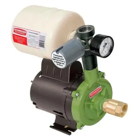 Bomba Pressurizadora Pressurizador Tap-02 C BCR-2000 1/2cv 23 mca Monofásico 220v Schneider Pressão Agua