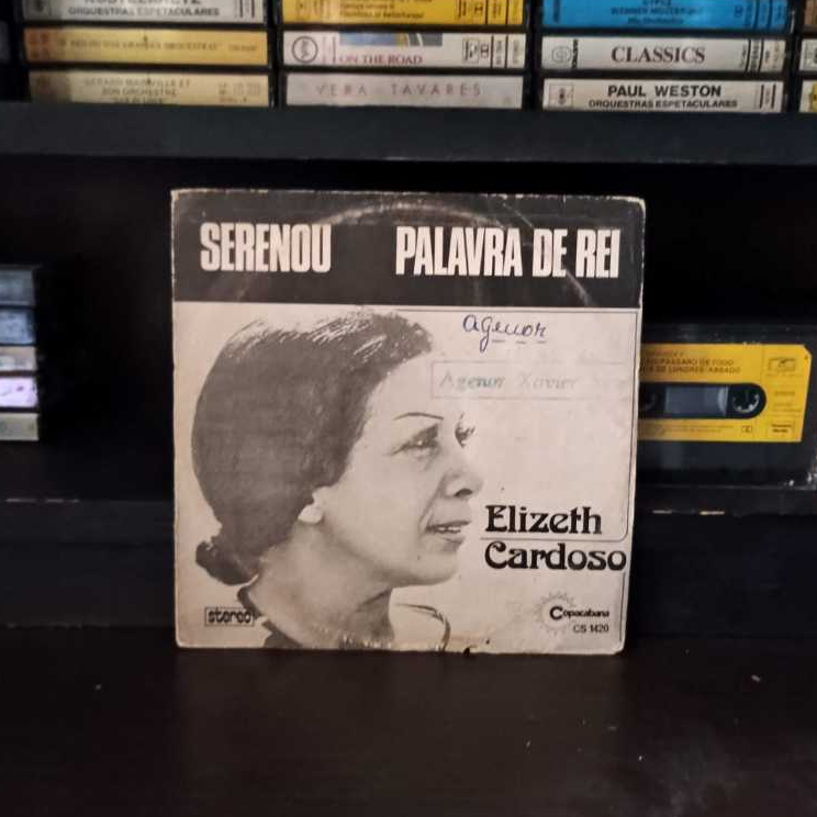 DISCO DE VINIL COMPACTO - ELIZETH CARDOSO (LEIA A DESCRIÇÃO)