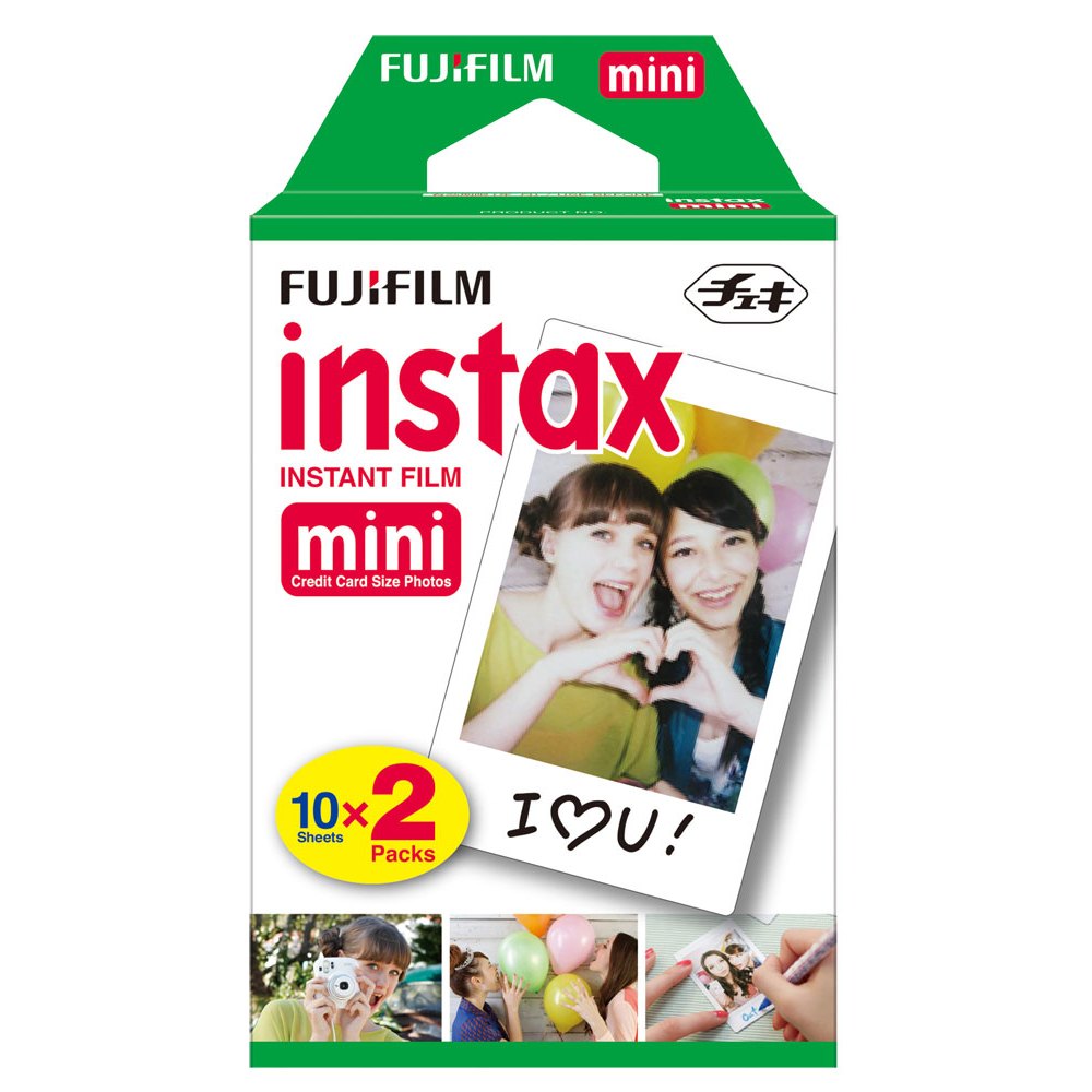 Filme Instantâneo Fujifilm Instax Pack Com 20 Unidades