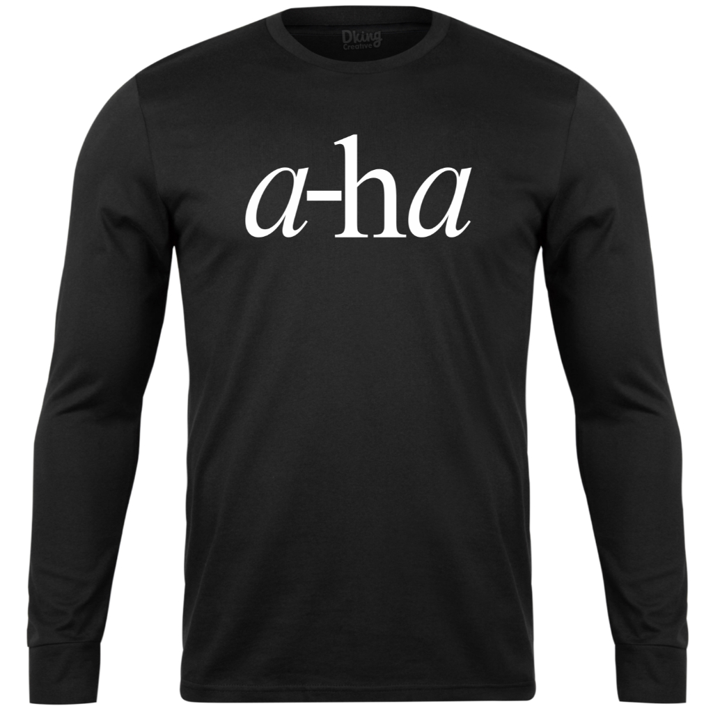 Camiseta Camisa A-ha Banda Pop Rock Música Anos 80 Blusa Manga Comprida