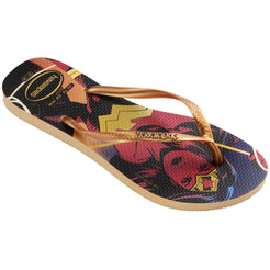 Chinelo Havaianas Slim Wonder Woman mulher maravilha 100% Original