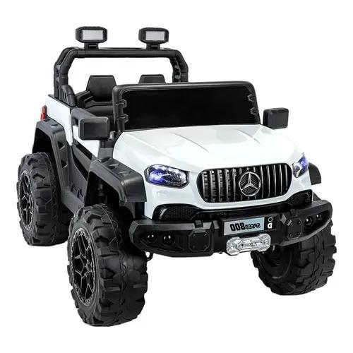Carro infantil 4x4 off road Mercedes branco 12V - Toys Import MC24143 em Oferta na Shopee